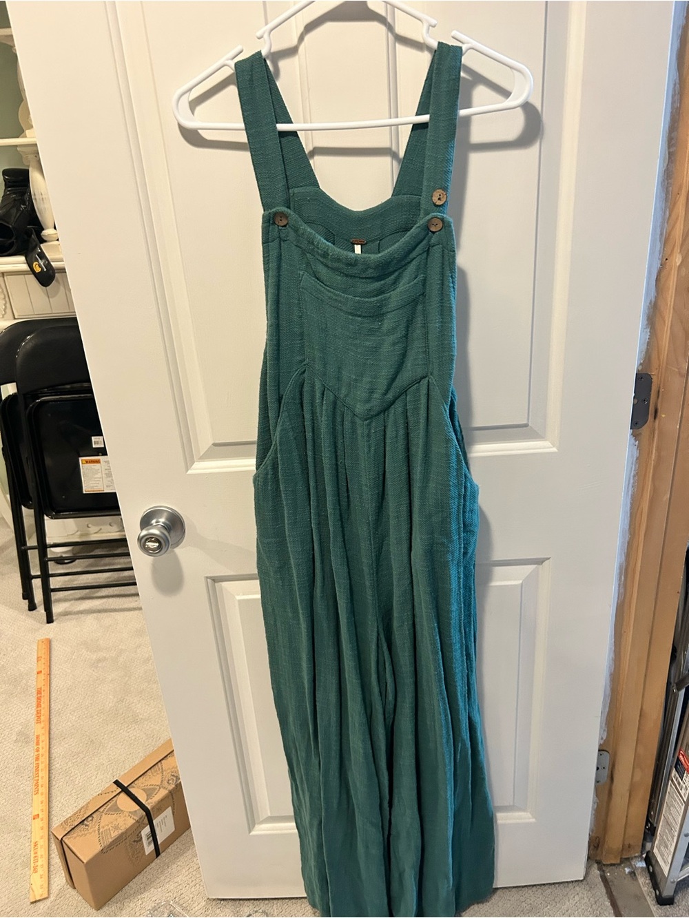 Free People Sun Drenched Overalls medium